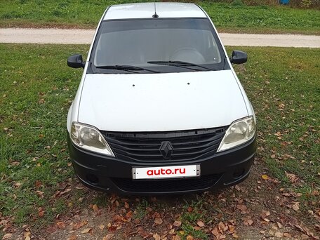 2012 Renault Logan I Рестайлинг, белый, вид 3