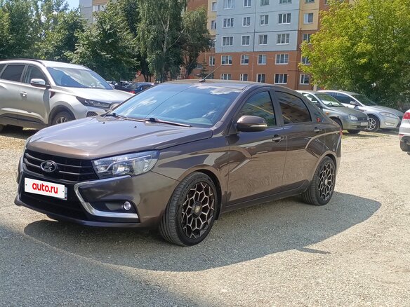 2017 Lada (ВАЗ) Vesta I, коричневый, 965000 рублей