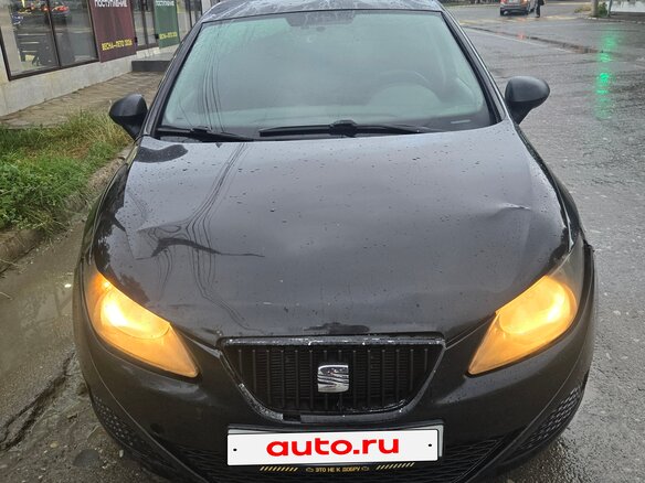 2011 SEAT Ibiza IV, чёрный, 280000 рублей