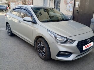 2018 Hyundai Solaris II, бежевый, 1170000 рублей, вид 1