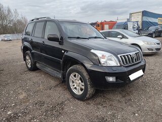 2006 Toyota Land Cruiser Prado 5-speed 120 Series, чёрный, 1150000 рублей, вид 3