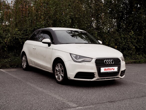 2012 Audi A1 I (8X), белый, 850000 рублей - вид 1