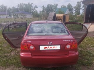 2003 Toyota Corolla IX (E120, E130), красный, 530000 рублей, вид 5