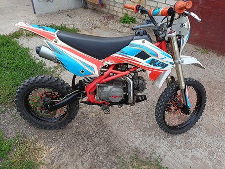 2020 Kayo Basic TT125, голубой, 50000 рублей, вид 1