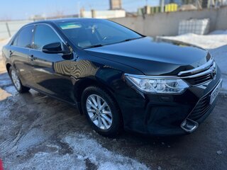 2015 Toyota Camry VII (XV50) Рестайлинг, чёрный, 2200000 рублей, вид 4