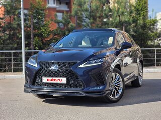 2019 Lexus RX 300 IV Рестайлинг, синий, 3800000 рублей, вид 1