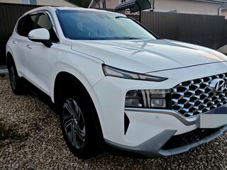 2020 Hyundai Santa Fe IV Рестайлинг, белый, 3250000 рублей, вид 3