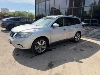 2015 Nissan Pathfinder IV, серебристый, 1750000 рублей, вид 2