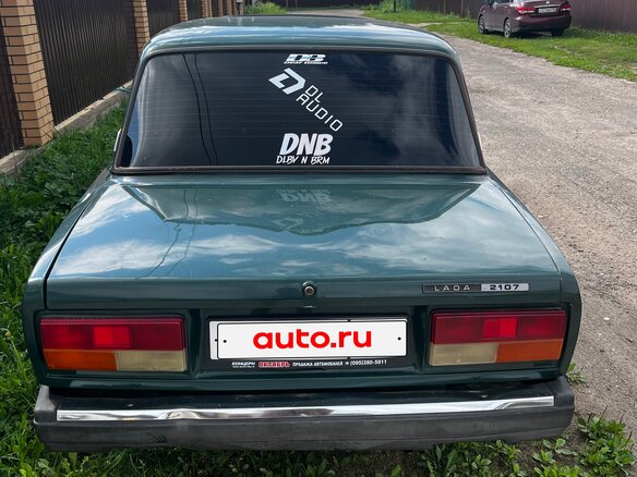1998 Lada (ВАЗ) 2107, зелёный - вид 1