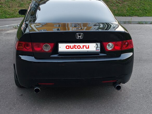 2007 Honda Accord VII Рестайлинг, чёрный - вид 6