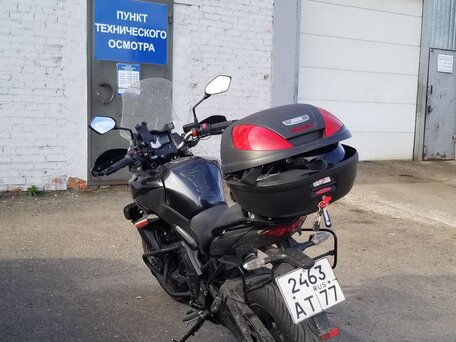 2012 Kawasaki Versys 650, чёрный, 450000 рублей, вид 1