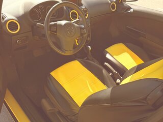 2013 Opel Corsa D Рестайлинг II, жёлтый, 750000 рублей, вид 5