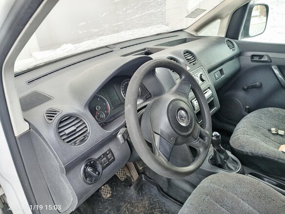 2012 Volkswagen Caddy III Рестайлинг, белый, 550000 рублей - вид 12
