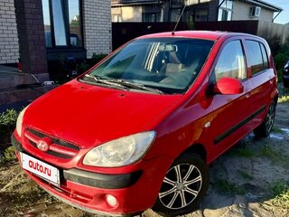 2008 Hyundai Getz I Рестайлинг, красный, 470000 рублей, вид 2
