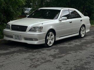 2001 Toyota Crown XI (S170), белый, 1000000 рублей, вид 2