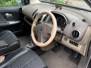 2009 Nissan Note I Рестайлинг, серебристый, 410000 рублей, вид 3
