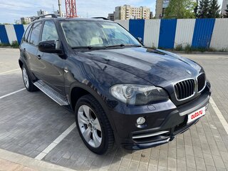 2007 BMW X5 3.0d II (E70), синий, 1750000 рублей, вид 2