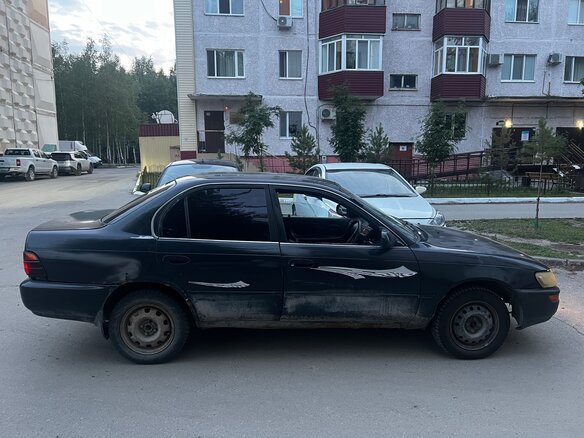 1992 Toyota Corolla VII (E100), синий, 130000 рублей - вид 3