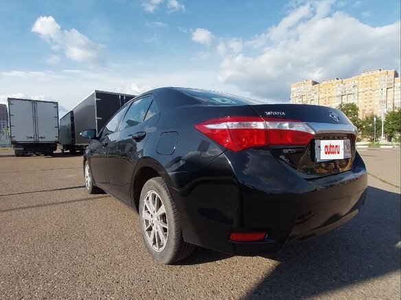 2013 Toyota Corolla XI (E160, E170, E180), чёрный, 955000 рублей - вид 7