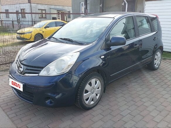 2010 Nissan Note I Рестайлинг, синий, 495000 рублей - вид 1