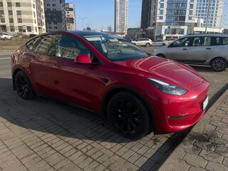 2023 Tesla Model Y Long Range Dual Motor I, красный, 2600000 рублей, вид 2