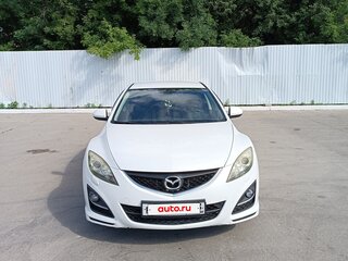 2011 Mazda 6 II (GH) Рестайлинг, белый, 850000 рублей, вид 2