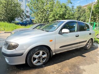 2001 Nissan Almera II (N16), серебристый, 175000 рублей, вид 5