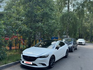 2016 Mazda 6 III (GJ) Рестайлинг, белый, 1700000 рублей, вид 2