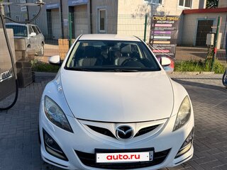 2011 Mazda 6 II (GH) Рестайлинг, белый, 1050000 рублей, вид 2