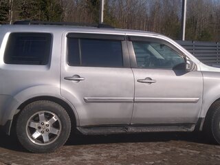 2011 Honda Pilot II, серебристый, 1240000 рублей, вид 5