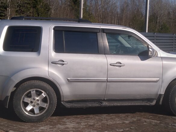 2011 Honda Pilot II, серебристый, 1240000 рублей - вид 4