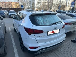 2016 Hyundai Santa Fe III Рестайлинг, белый, 2430000 рублей, вид 4