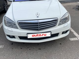 2008 Mercedes-Benz C-Класс 180 Kompressor III (W204), белый, 1200000 рублей, вид 2