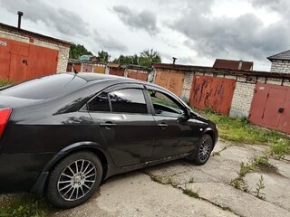 2002 Nissan Primera III (P12), чёрный, 250000 рублей, вид 3