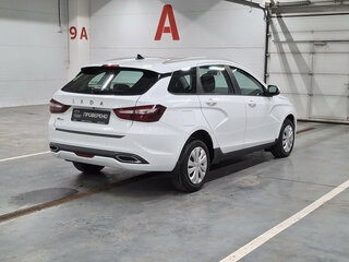 2024 Lada (ВАЗ) Vesta SW I Рестайлинг (NG), белый, 1545000 рублей, вид 5