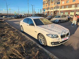 2014 BMW 5 серии 528i xDrive VI (F10/F11/F07) Рестайлинг, белый, 1800000 рублей, вид 1