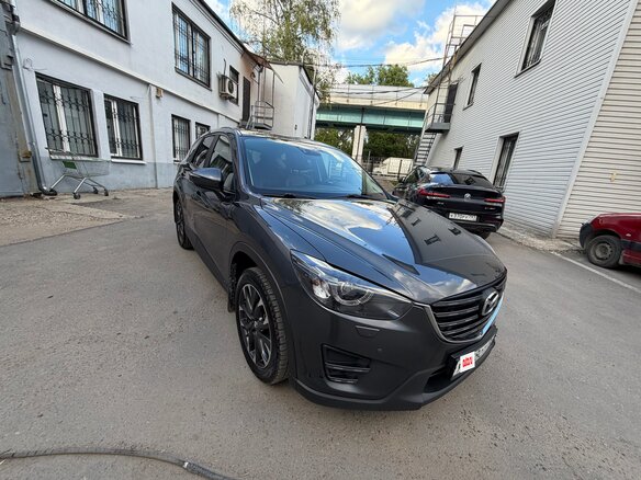 2015 Mazda CX-5 I Рестайлинг, серый, 1800000 рублей - вид 4
