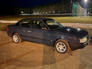 1991 Audi 80 IV (B3), синий, 410000 рублей, вид 4