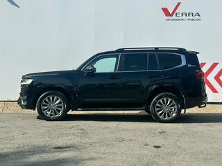 2021 Toyota Land Cruiser 300 Series, чёрный, 9700000 рублей, вид 3