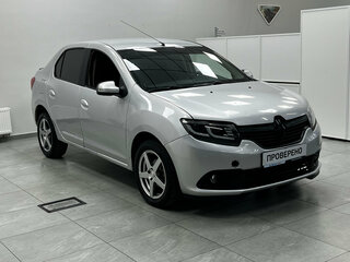 2016 Renault Logan II, серебристый, 690000 рублей, вид 2
