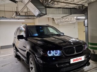 2005 BMW X5 3.0i I (E53) Рестайлинг, чёрный, 1150000 рублей, вид 1
