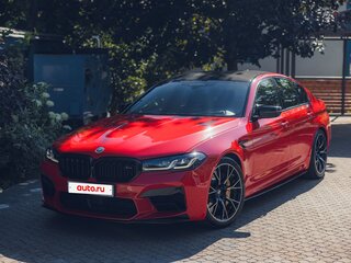 2021 BMW M5 Competition VI (F90) Рестайлинг, красный, 8500000 рублей, вид 3