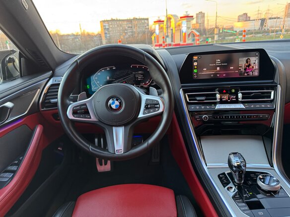 2021 BMW 8 серии Gran Coupe 840d xDrive II (G14/G15/G16), белый, 8400000 рублей - вид 13