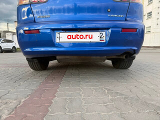 2011 Mitsubishi Lancer X Рестайлинг, синий, 600000 рублей, вид 4