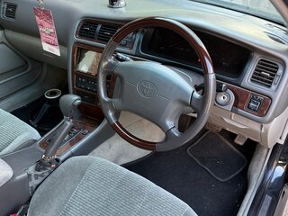 2001 Toyota Chaser VI (X100) Рестайлинг, чёрный, 1150000 рублей, вид 5