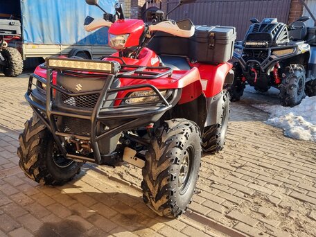 2011 Suzuki KingQuad 750, красный, 710000 рублей, вид 1