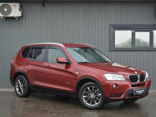 2014 BMW X3 20i xDrive II (F25), красный, 1599888 рублей, вид 3