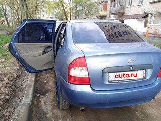 2006 Lada (ВАЗ) Kalina I, серый, 110000 рублей, вид 4