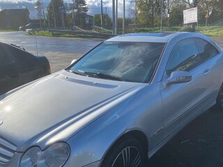 2006 Mercedes-Benz CLK-Класс 200 II (W209) Рестайлинг, серебристый, 1000000 рублей, вид 1