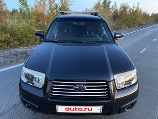 2007 Subaru Forester II Рестайлинг, чёрный, 950000 рублей, вид 1